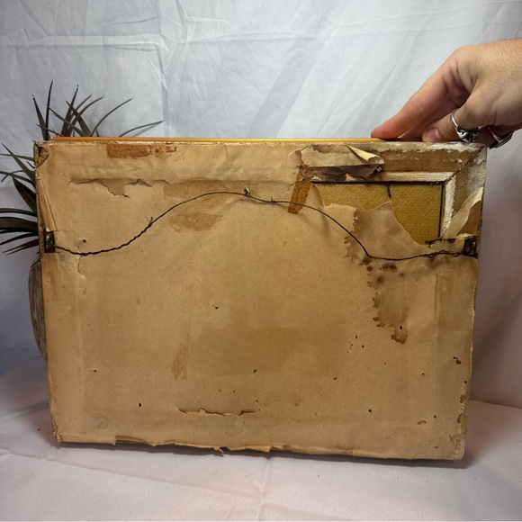 Antique Gold Framed Jean Baptiste Romantic Era Folk Dancing Enchanted Forest Art - Picture 8 of 8